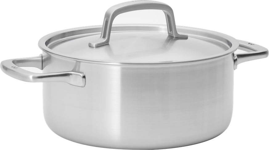 Nerezový kastrol s pokličkou na indukci 4 l Lucca 3.0 – FABINI Fabini