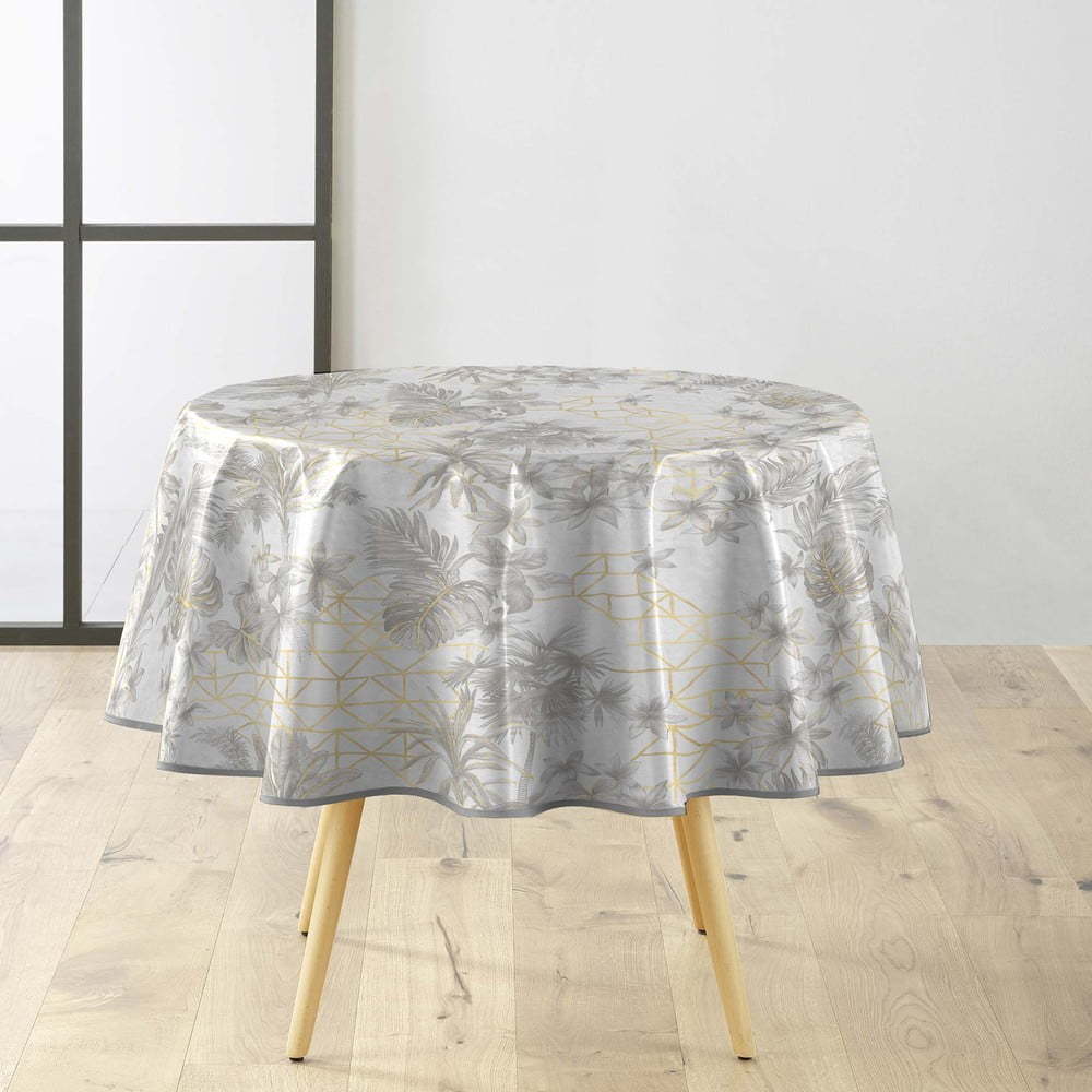 Omyvatelný ubrus ø 160 cm Coconut – douceur d'intérieur Douceur d intérieur