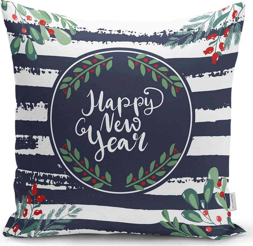 Povlak na polštář 43x43 cm Happy New Year – Mila Home Mila Home