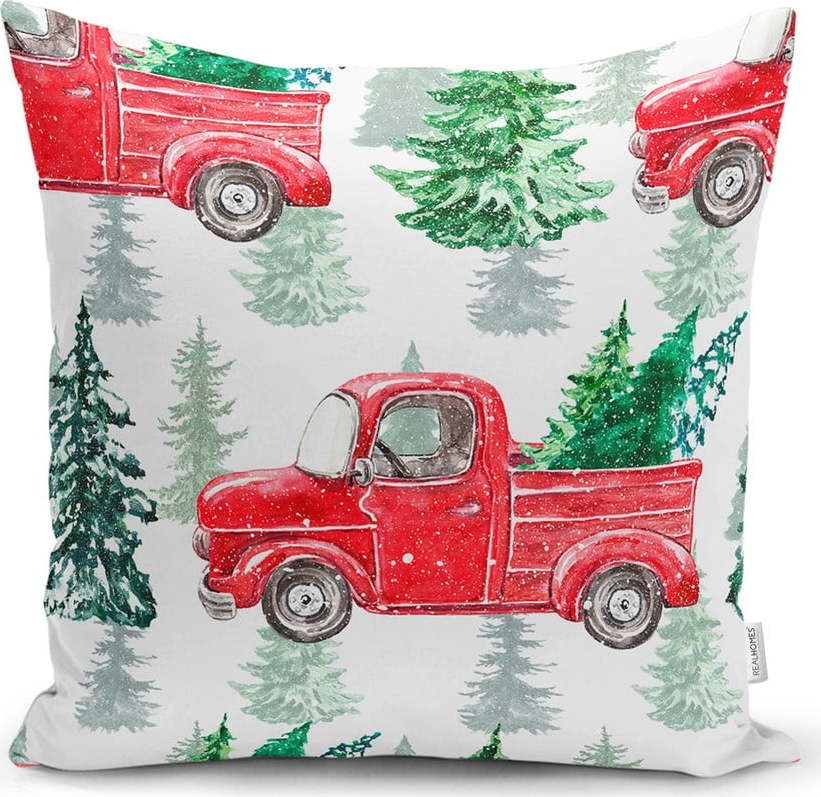 Povlak na polštář s vánočním motivem 43x43 cm Full Ride – Mila Home Mila Home