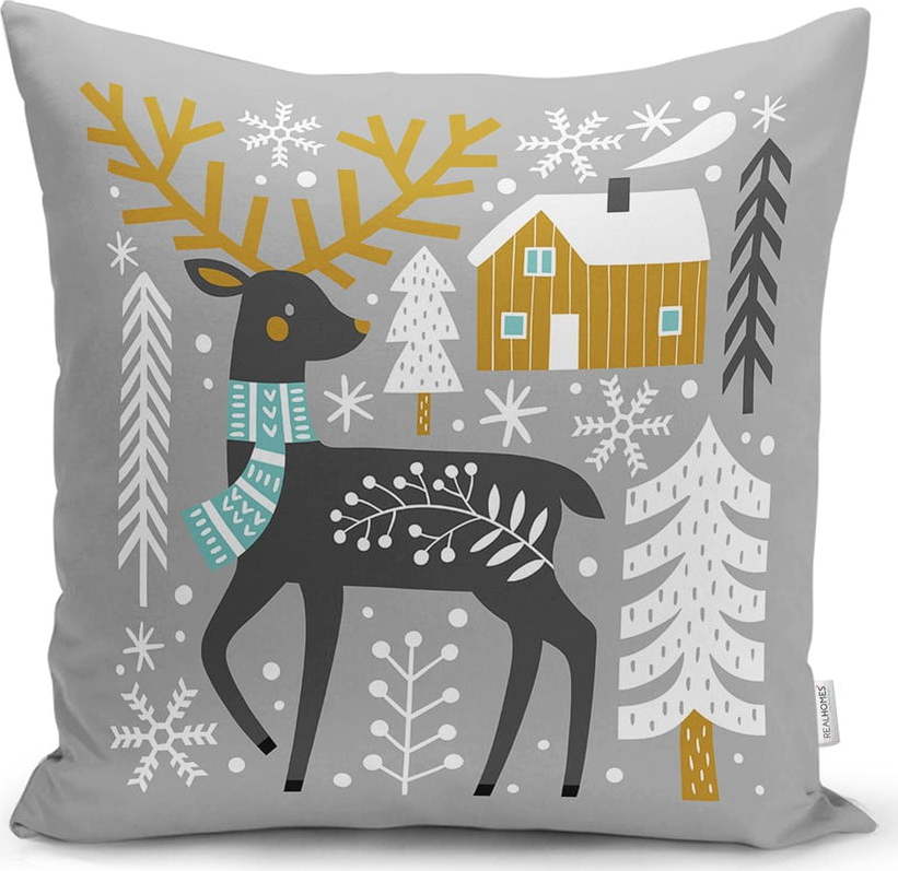 Povlak na polštář s vánočním motivem 43x43 cm – Mila Home Mila Home