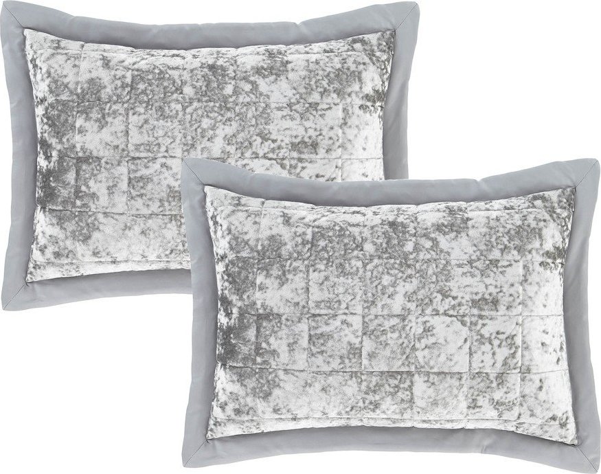 Povlaky na polštáře v sadě 2 ks 75x50 cm Crushed Velvet – Catherine Lansfield Catherine Lansfield