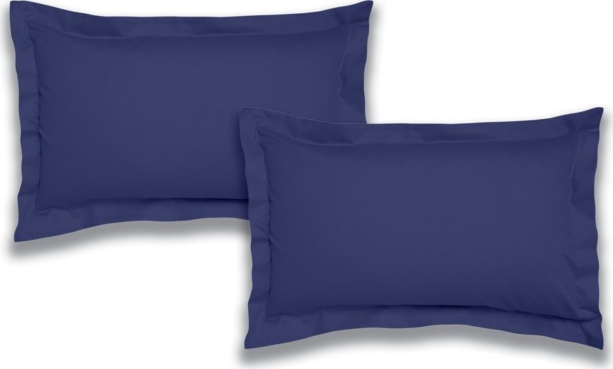 Povlaky na polštáře v sadě 2 ks z bavlněného perkálu 50x75 cm Cotton Percale – Bianca Bianca