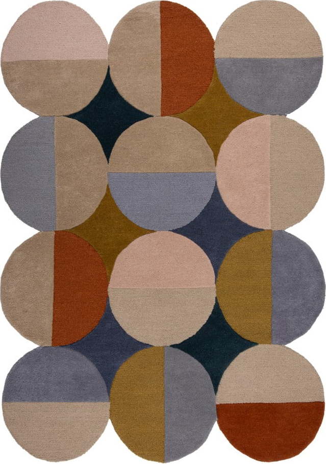 Ručně tkaný vlněný koberec 120x170 cm Mia Ellipse – Flair Rugs Flair Rugs