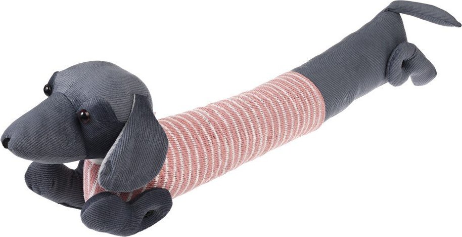 Růžová/šedá ochrana proti průvanu 17x76 cm Sausage Dog – Rex London Rex London