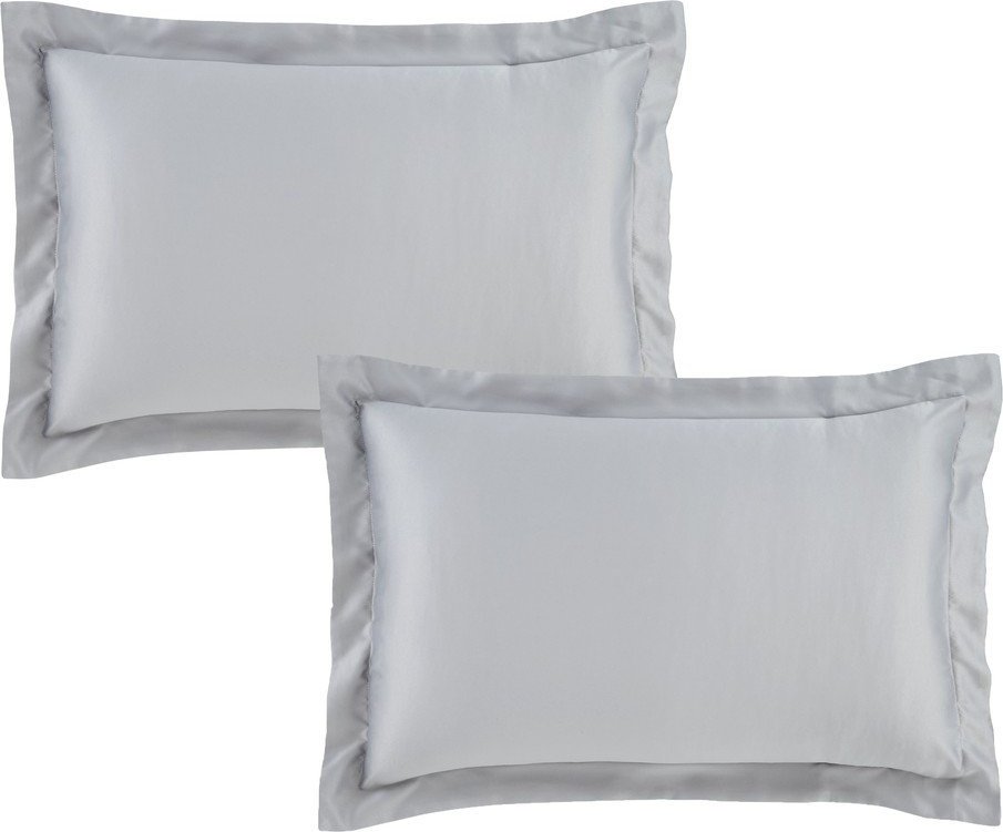 Saténové povlaky na polštáře v sadě 2 ks 75x50 cm Silky Soft – Catherine Lansfield Catherine Lansfield