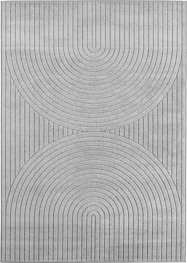 Šedý vnitřní a venkovní koberec 140x200 cm Nova 1201 – Ayyildiz Carpets Ayyildiz Carpets