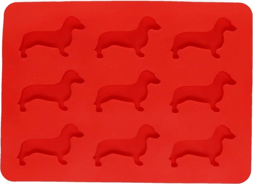 Silikonová forma na led Sausage Dog – Rex London