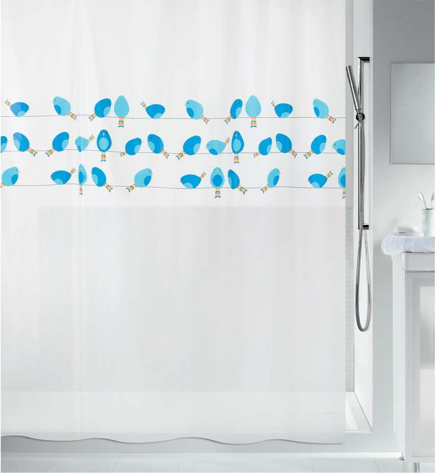 Sprchový závěs 180x200 cm Birdy – Spirella SPIRELLA