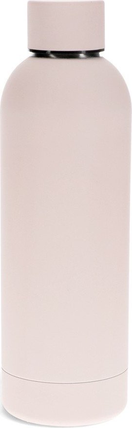 Světle růžová cestovní nerezová lahev 500 ml – Rex London Rex London