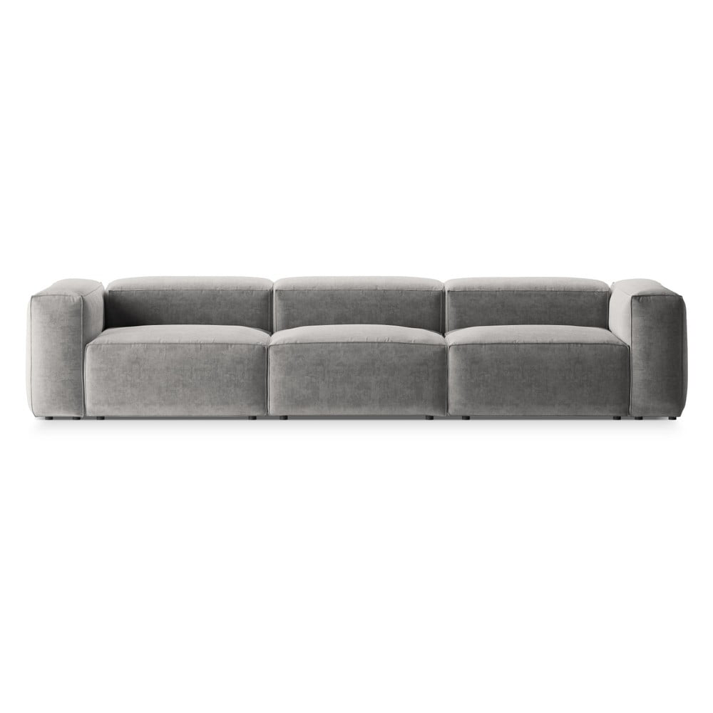 Světle šedá pohovka 364 cm Bergano – Cosmopolitan Design Cosmopolitan design
