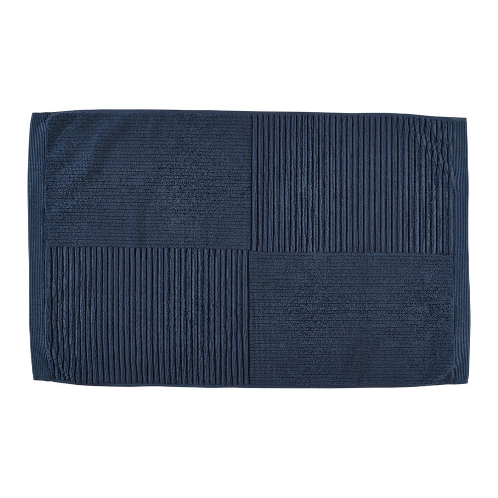 Tmavě modrá koupelnová předložka 50x80 cm Classic – Zone Zone