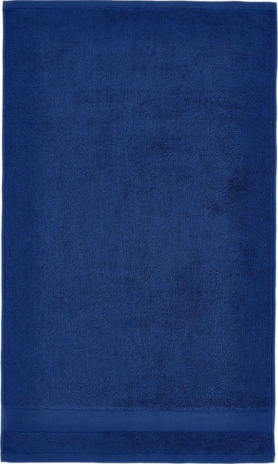 Tmavě modrý froté bavlněný ručník 50x85 cm Anti-Bacterial – Catherine Lansfield Catherine Lansfield