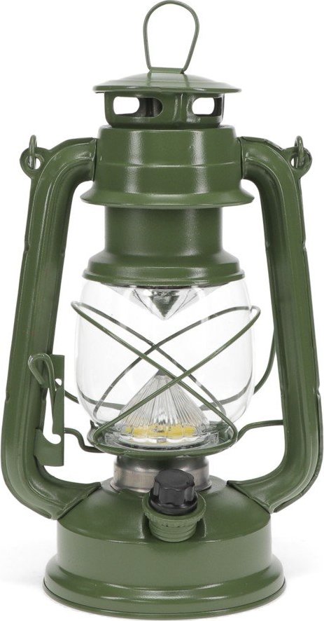 Tmavě zelená LED lucerna na baterky (výška 36 cm) Hurricane – Rex London Rex London