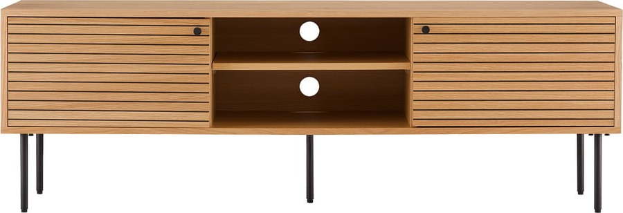 TV stolek v dekoru dubu v přírodní barvě 40x50x150 cm Kyoto – House Nordic House Nordic