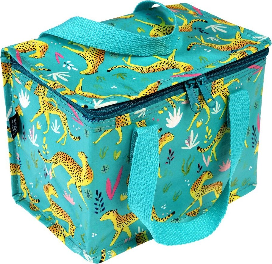 Tyrkysová chladicí taška Cheetah – Rex London Rex London