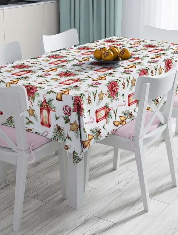 Ubrus s vánočním motivem 140x180 cm Lantern – Mila Home Mila Home