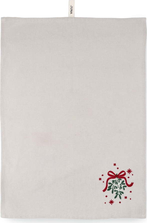 Utěrka s vánočním motivem s příměsí bavlny 50x70 cm Christmas Fable – JUNA Juna