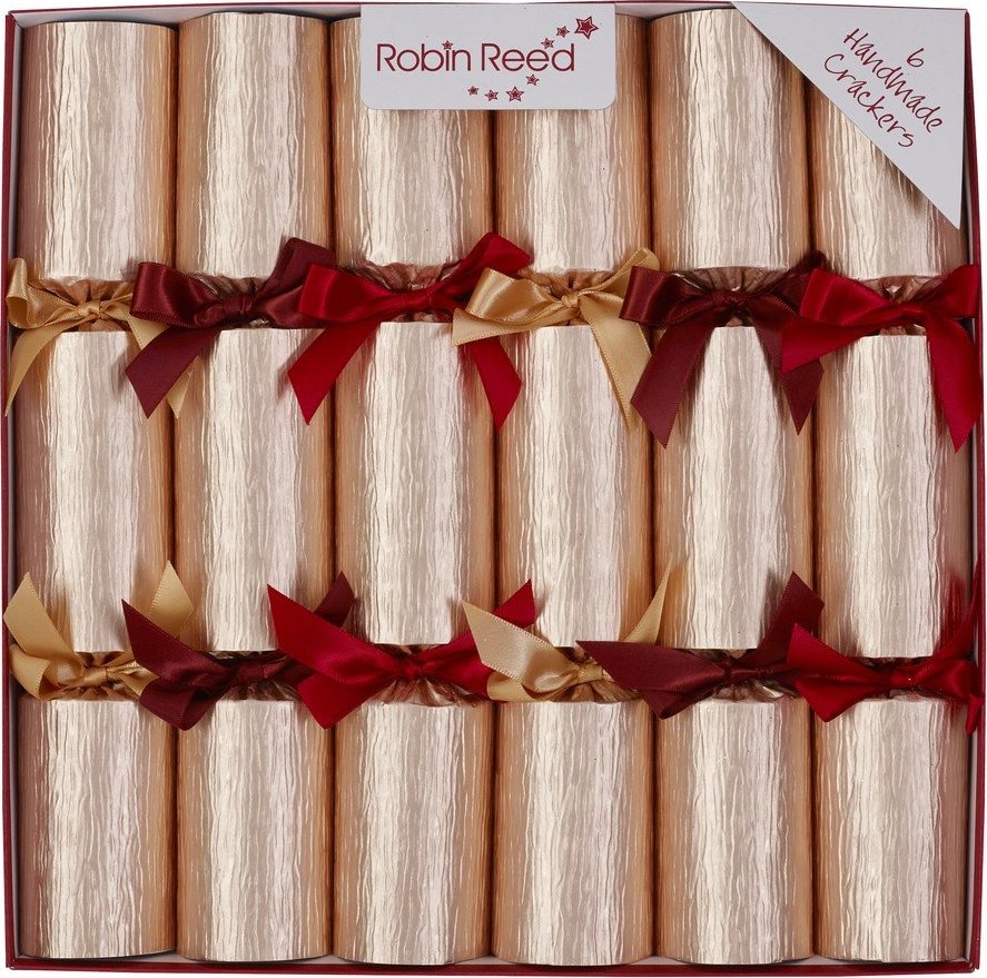 Vánoční crackery v sadě 6 ks Merlot – Robin Reed Robin Reed