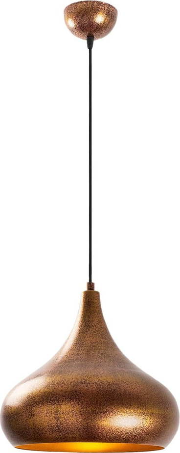 Závěsné svítidlo s kovovým stínidlem ø 26 cm Muba – Opviq lights Opviq lights