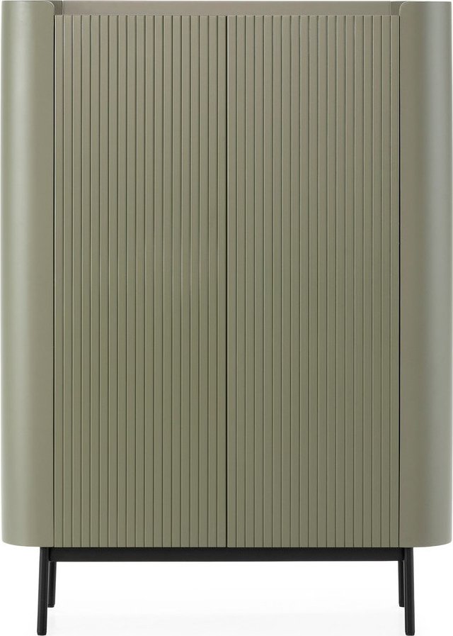 Zelená skříňka 100x140x40 cm Willa – MOME Mome