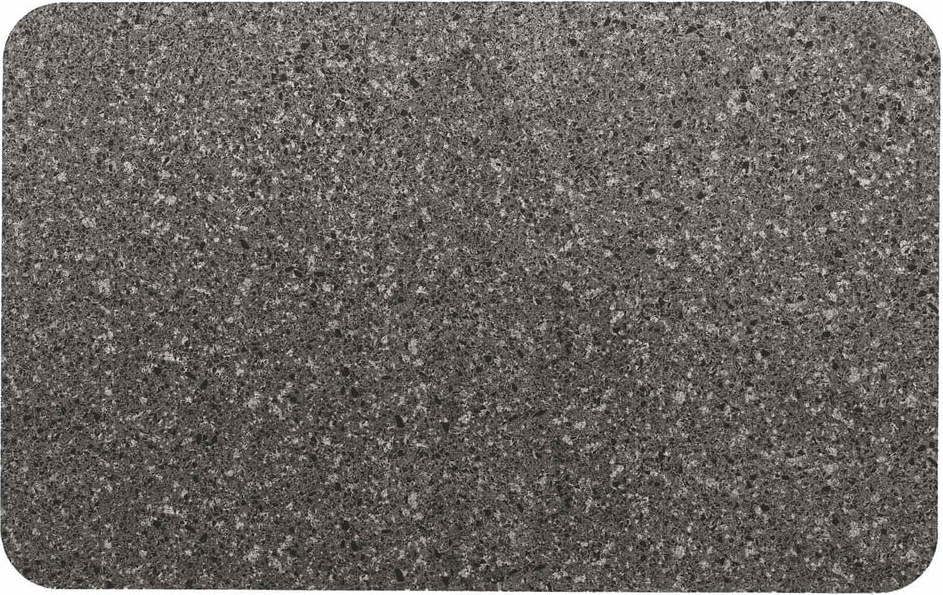 Antracitová koupelnová předložka 50x80 cm Granite – douceur d'intérieur Douceur d intérieur