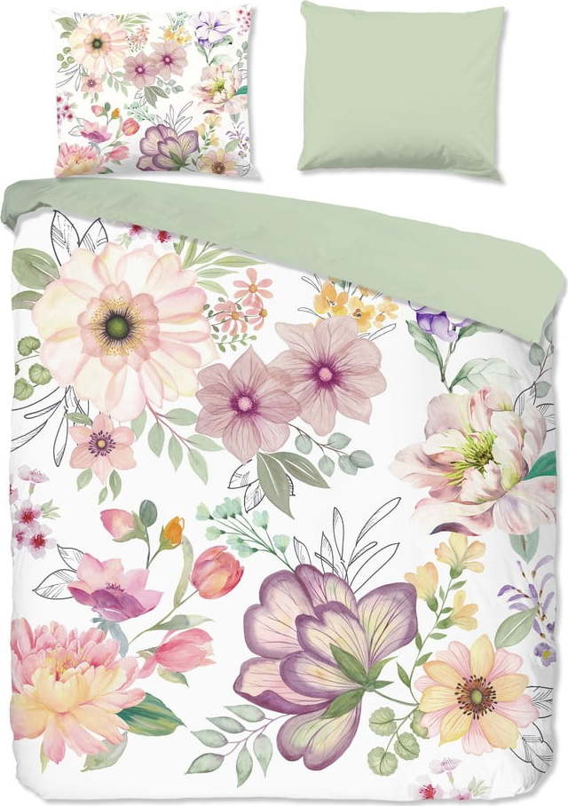 Bavlněné povlečení na dvoulůžko/prodloužené 240x220 cm Vera – Good Morning GOOD MORNING