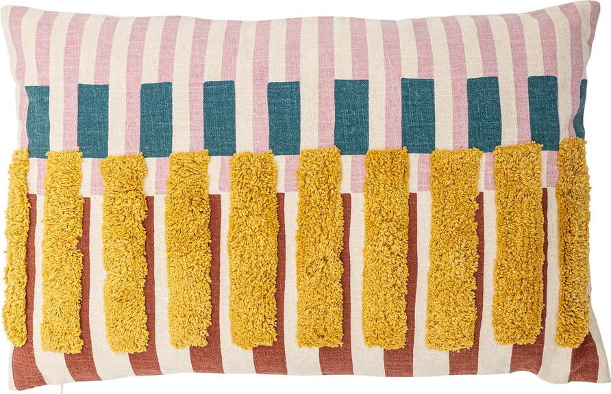 Bavlněný dekorační polštář 40x60 cm Lane – Bloomingville Bloomingville