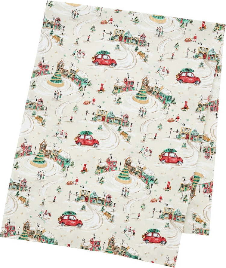 Bavlněný ubrus 132x178 cm Christmas Town – Catherine Lansfield Catherine Lansfield
