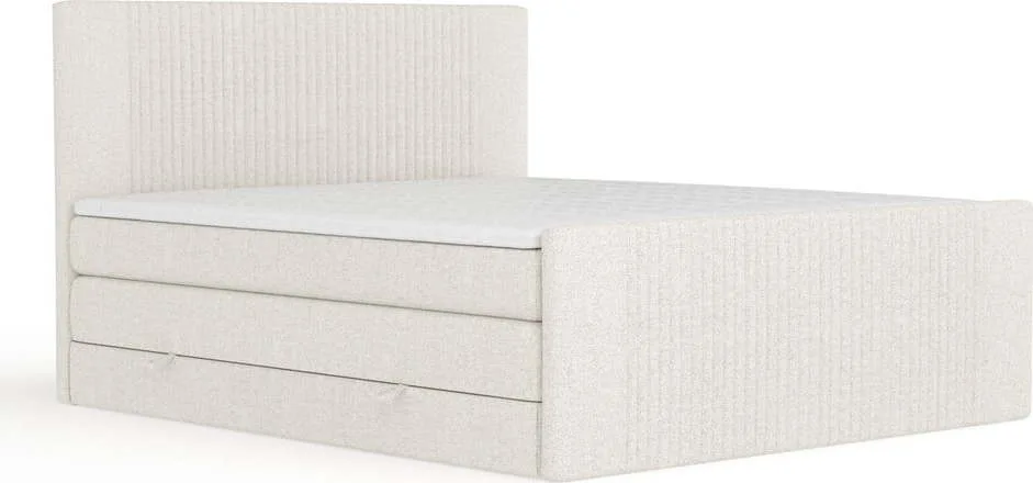 Boxspring postel s úložným prostorem Bergamo – Maison de Rêve