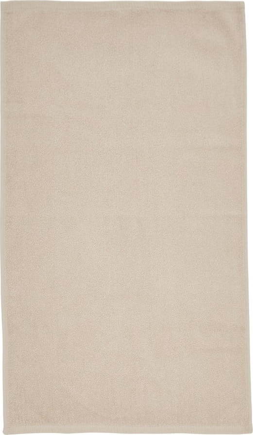 Béžová rychleschnoucí/froté bavlněná osuška 90x140 cm Quick Dry – Catherine Lansfield Catherine Lansfield