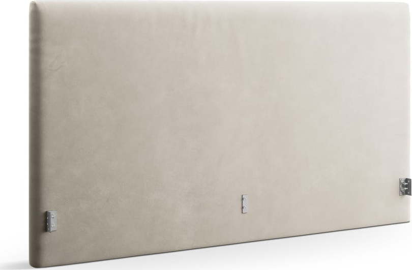 Béžové čalouněné čelo postele 170