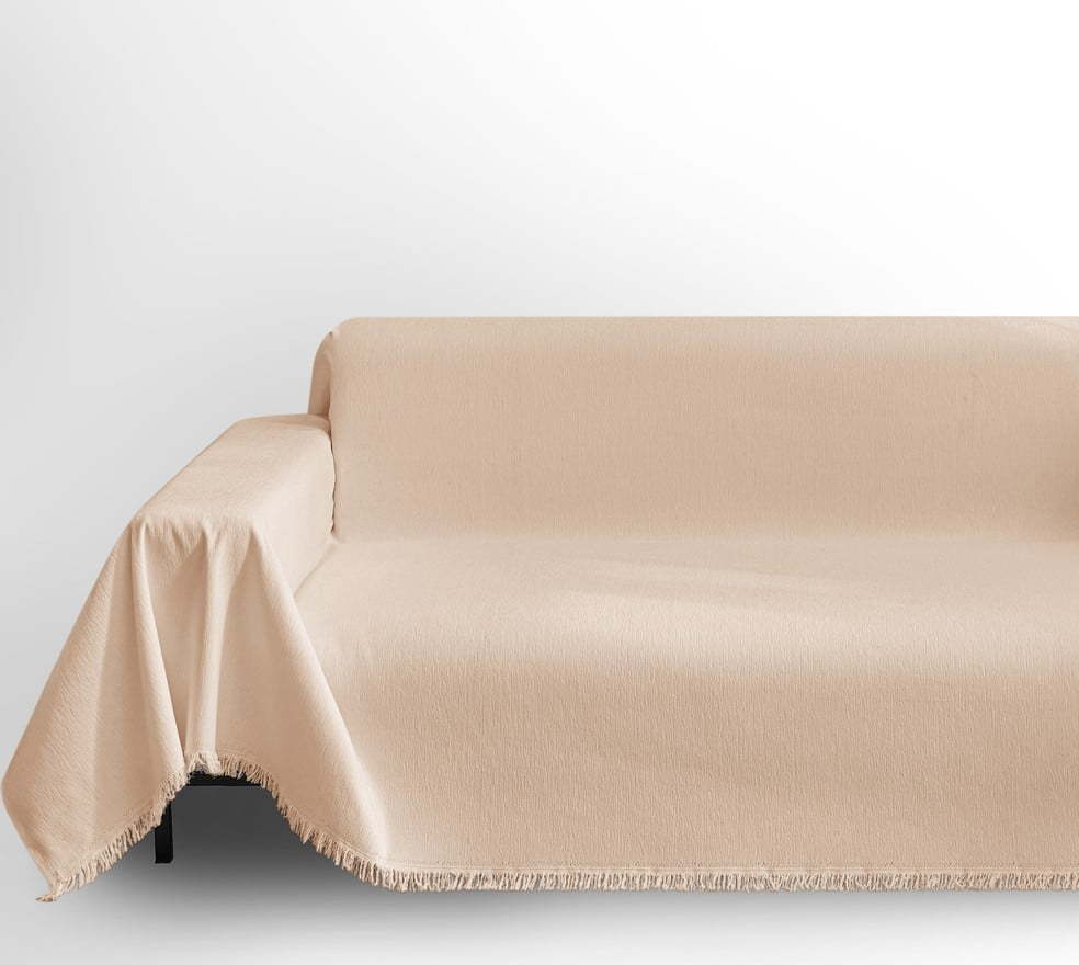 Béžový 3místný potah na pohovku Talo – Filumi Filumi