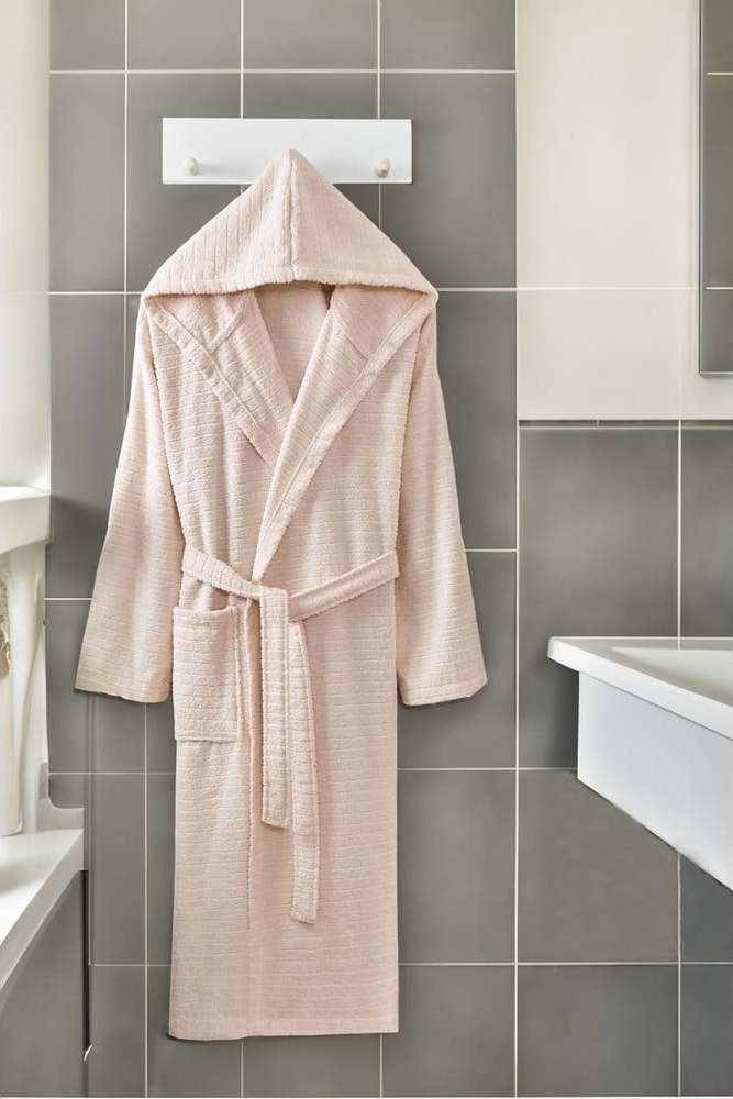 Béžový bavlněný župan velikost S/M – Mila Home Mila Home