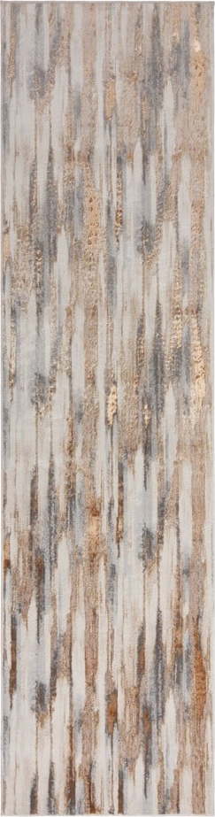 Béžový běhoun 80x300 cm Gleam – Flair Rugs Flair Rugs