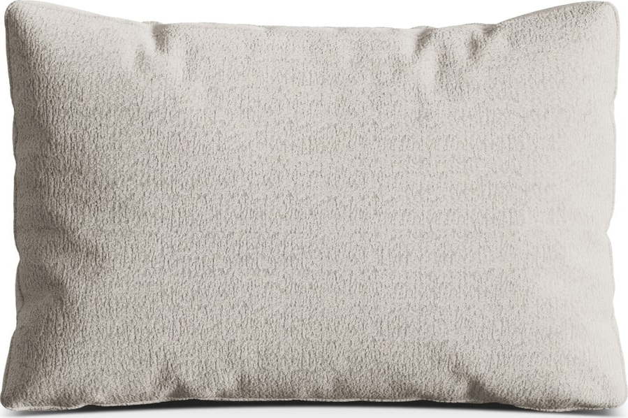 Béžový polštář na gauč z textilie bouclé Kemi – Cosmopolitan Design Cosmopolitan design