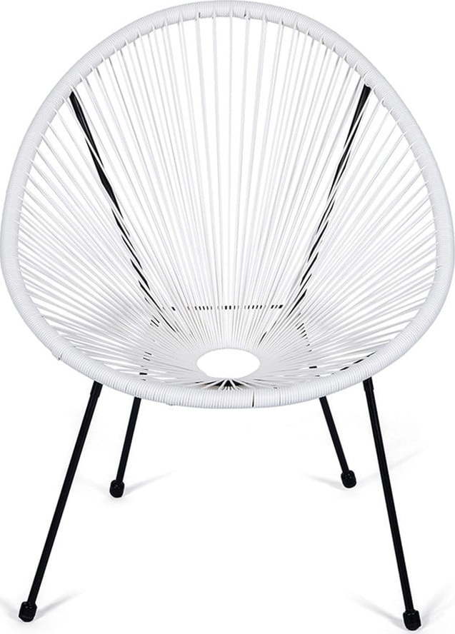 Bílé kovové/plastové zahradní křeslo Avocado Comfort – Bonami Selection Bonami Selection