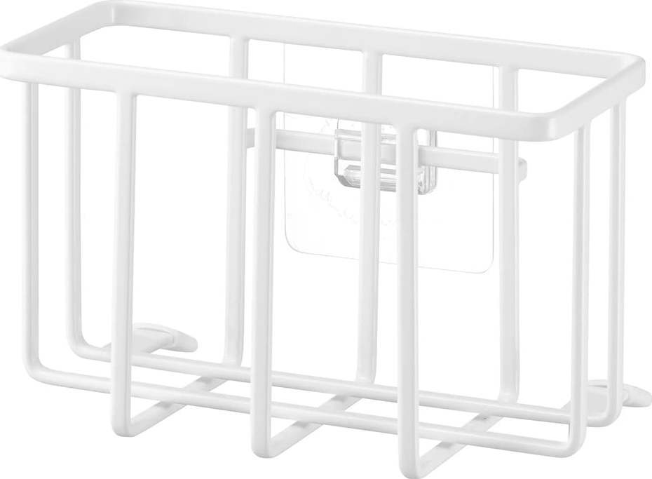 Bílý kovový stojan na mycí prostředky bez vrtání Film Hook – YAMAZAKI YAMAZAKI