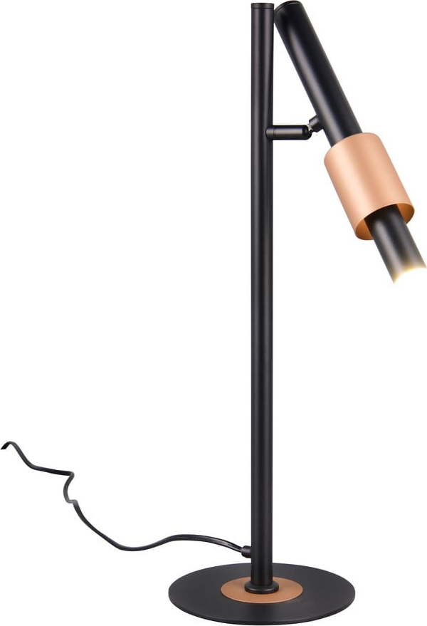 Černá/v bronzové barvě LED stolní lampa (výška 50 cm) Ikaris – Trio Select Trio Select