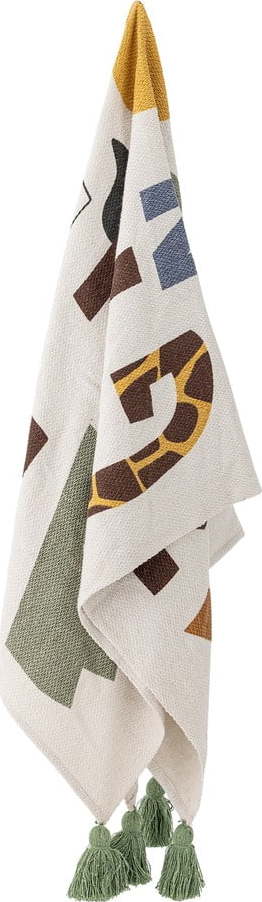 Dětská deka z recyklované bavlny 130x160 cm Memmo – Bloomingville Mini Bloomingville Mini