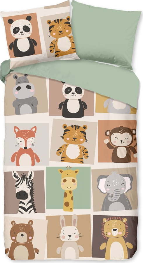 Dětské povlečení na jednolůžko/prodloužené z mikrovlákna 140x220 cm Ranger – Good Morning GOOD MORNING