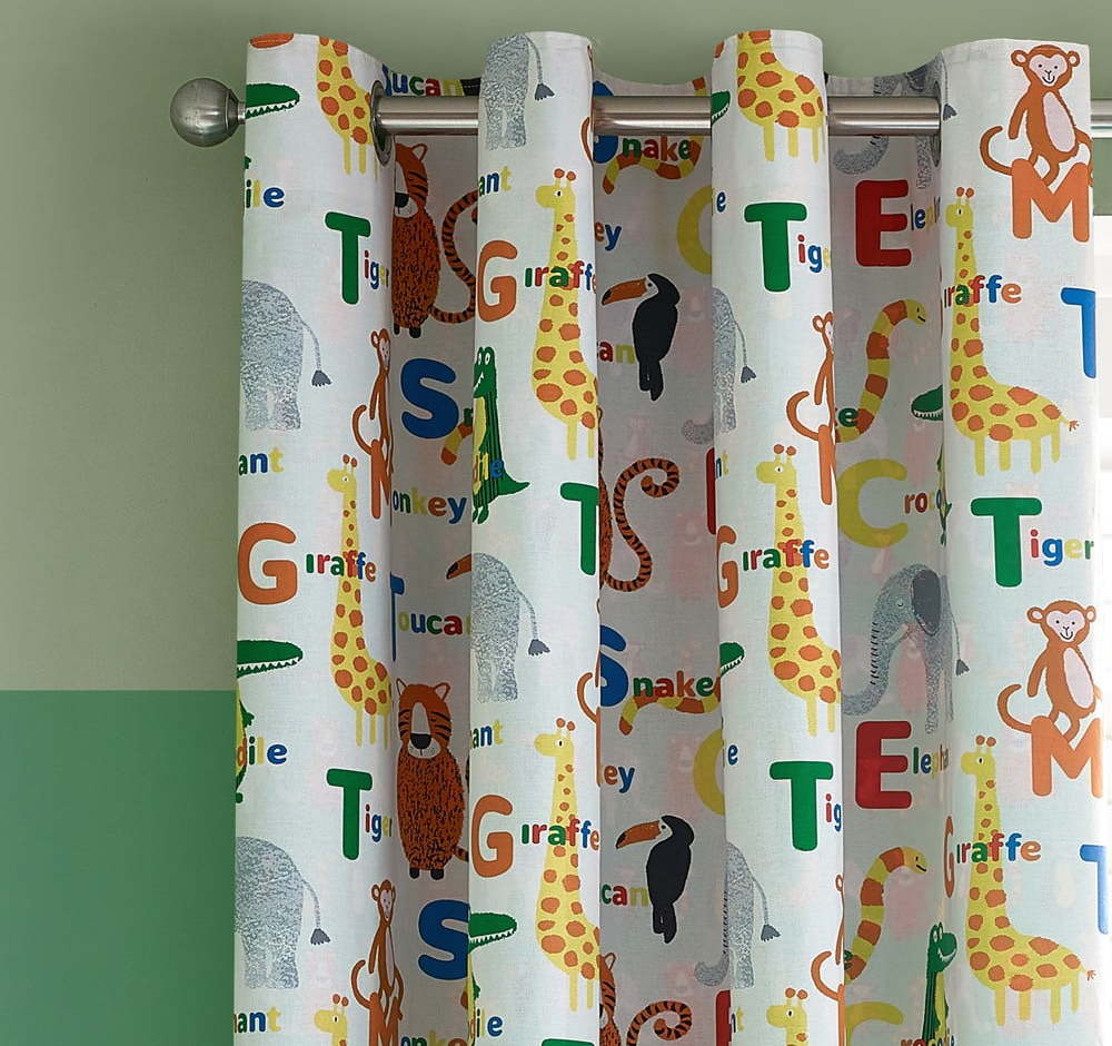 Dětský závěs 2 ks 168x183 cm Animal Magic – Catherine Lansfield Catherine Lansfield