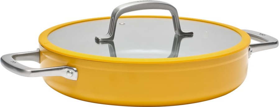 Pánev s poklicí/s keramickým povrchem ø 28 cm tegame Meda 3.0 – FABINI Fabini