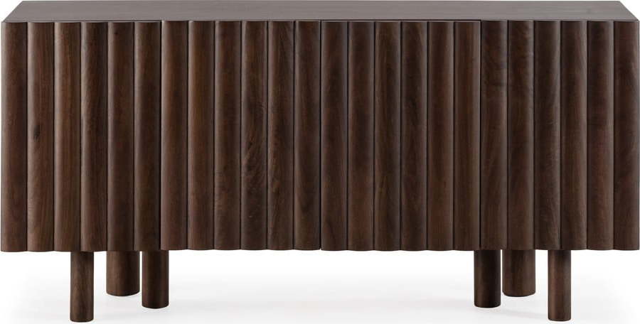 Hnědá komoda z mangového dřeva 160x80x40 cm Tamira – MOME Mome