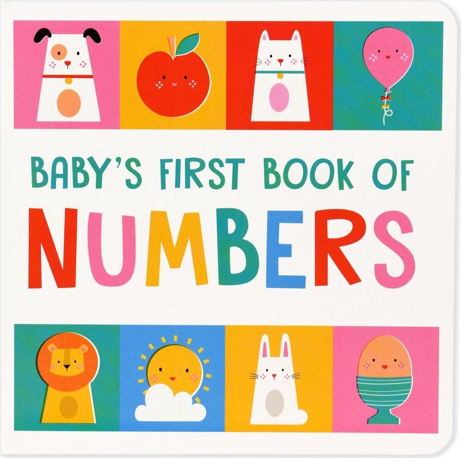 Interaktivní hračka Baby's First Book of Numbers – Rex London Rex London