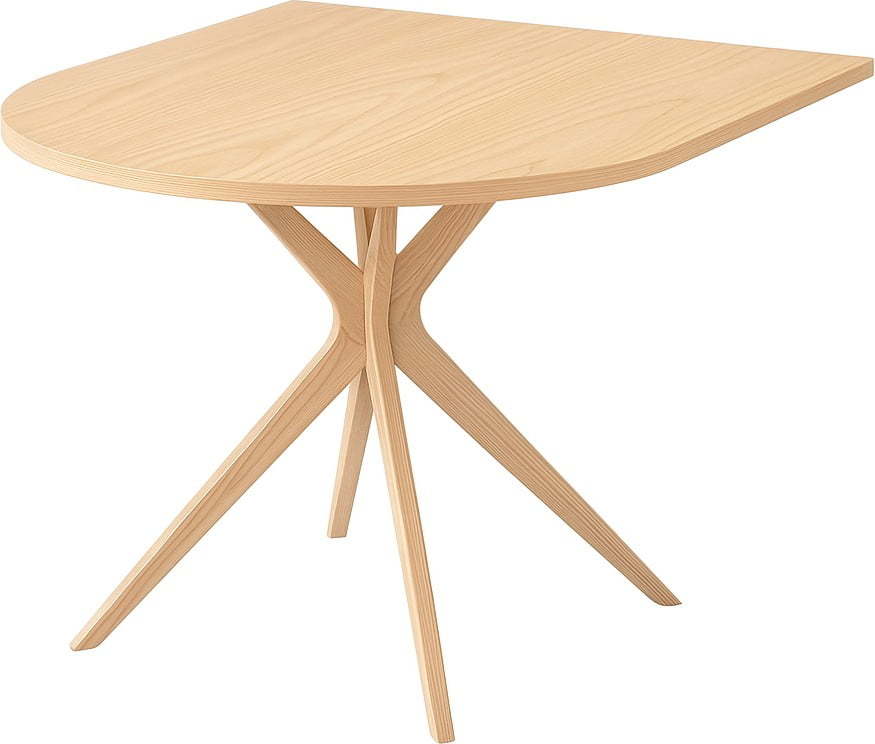 Jídelní stůl z jasanového dřeva 90x90 cm Jubi – Ragaba Ragaba