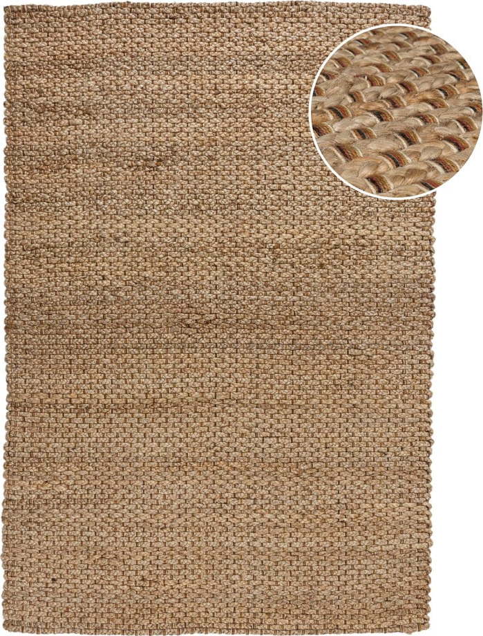 Jutový koberec v přírodní barvě 160x230 cm Sol – Flair Rugs Flair Rugs
