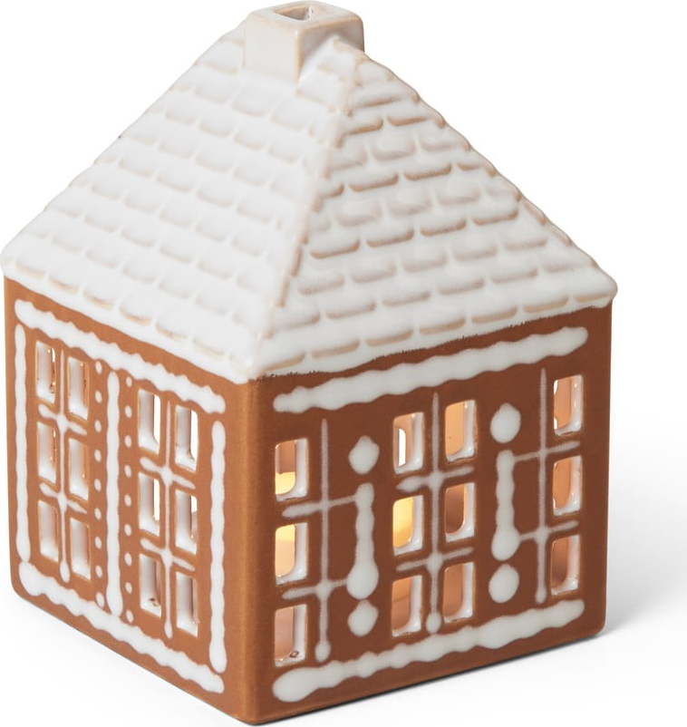 Keramický svícen na čajovou svíčku Gingerbread Lighthouse – Kähler Design Kähler Design