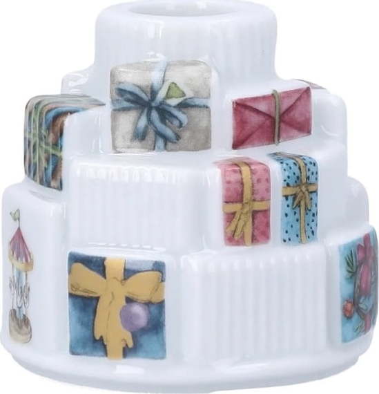 Keramický svícen s vánočním motivem Hammershøi Christmas Gifts – Kähler Design Kähler Design