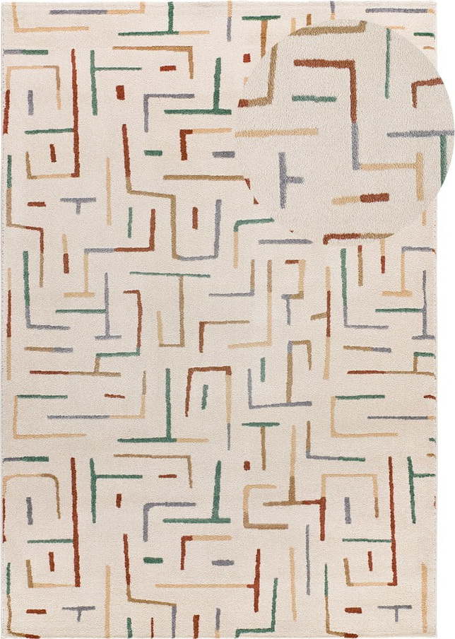 Krémový koberec 133x190 cm Beruti – Universal Universal